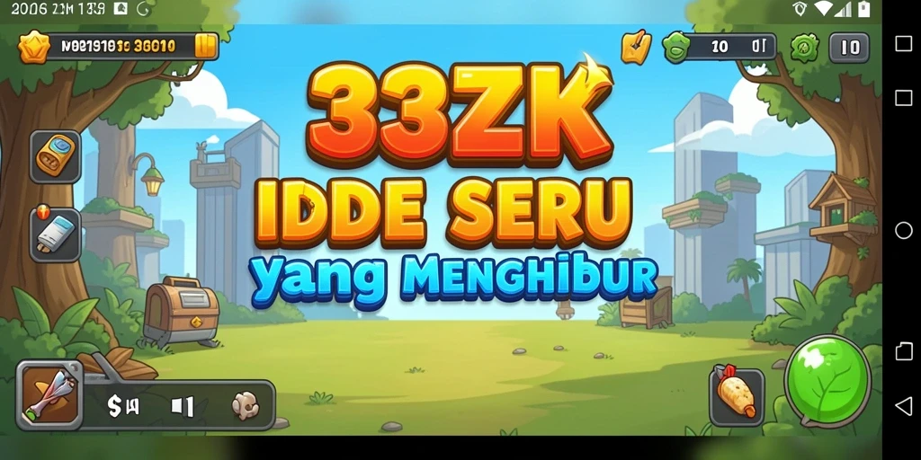 Tampilan gameplay 33ZK yang seru dan interaktif.