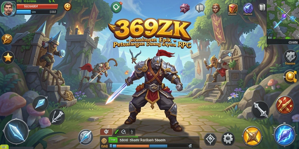 Tangkapan layar gameplay 369ZK yang menampilkan aksi pertarungan yang mendebarkan.