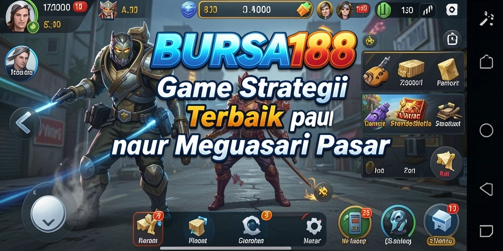 Tampilan gameplay BURSA188 yang seru dan menantang.