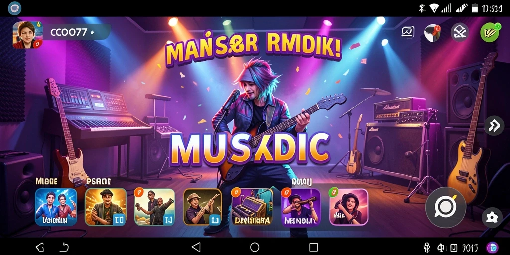 Gameplay COO77 yang menarik dan interaktif di dunia musik.