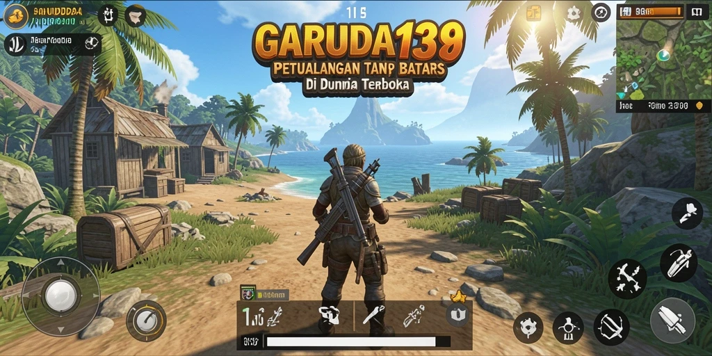 Tampilan gameplay Open World di GARUDA138 yang memukau.