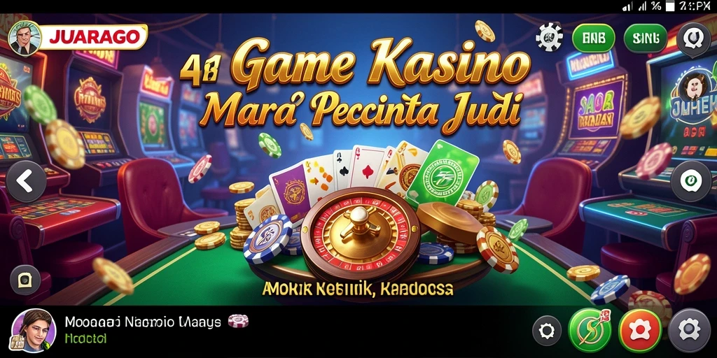 Tampilan gameplay JUARAGO yang menarik dan mengasyikkan.