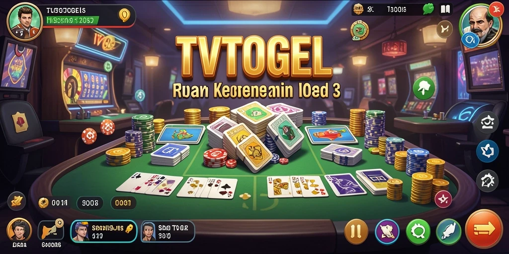Tampilan gameplay menarik dalam TVTOGEL yang menunjukkan manajemen bisnis togel.